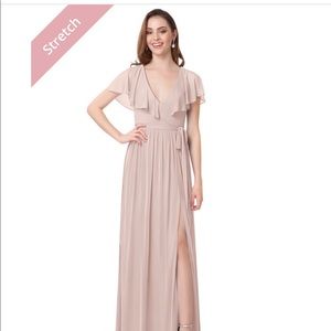 Azazie Jeal bridesmaid dress - size A10